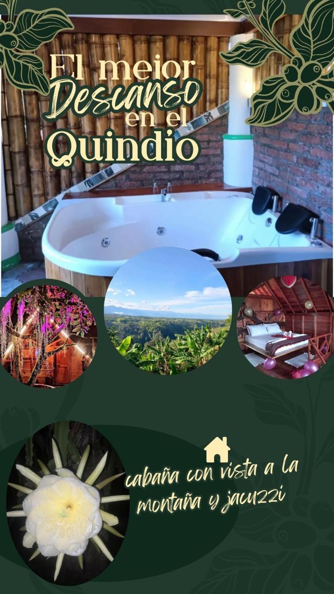 Cabanas La Miranda Filandia Ngoại thất bức ảnh